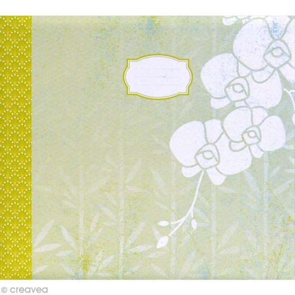 Album photo Scrapbooking Pure Fleurs - 32,5 x 36 cm - Photo n°1