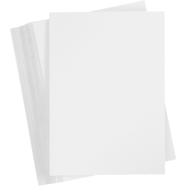 Papier cartonné Blanc - A3 - 180 gr - 100 pcs - Photo n°1