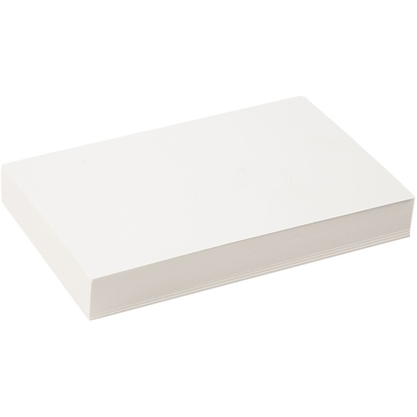 artdee Lot de 100 feuilles de papier aquarelle Blanc Format A5 200 g/m² 