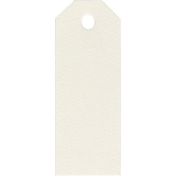 Étiquettes cadeaux 3x8 cm - Blanc cassé - 20 pcs - Photo n°1