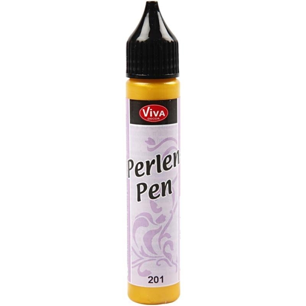 Perle Pen, 25 ml, jaune soleil - Photo n°1