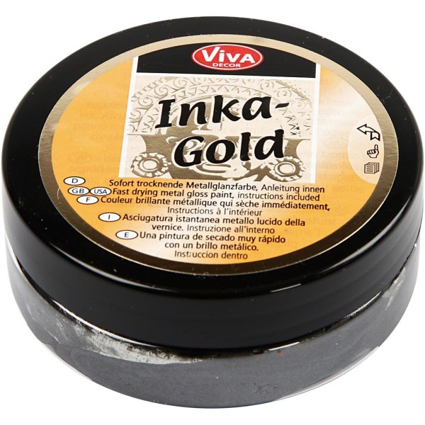 Inka-Gold, 50 ml, graphite - Photo n°1