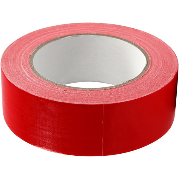 Duct tape Rouge - Largeur : 38 mm - Longueur : 25 m - Photo n°1