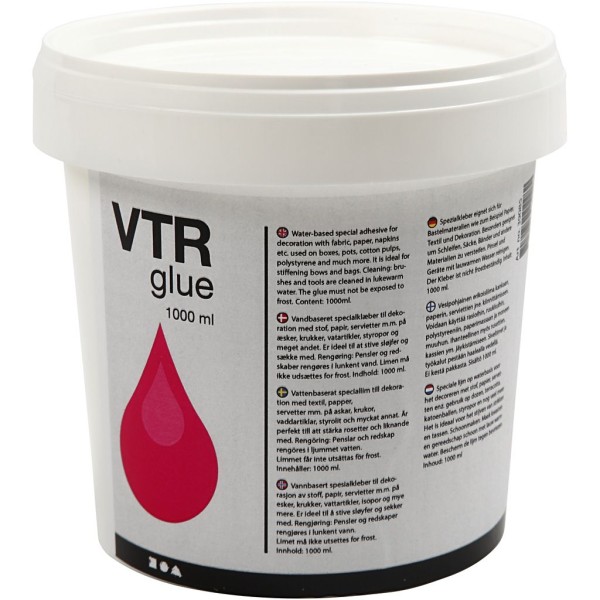 Colle glue VTR multi-supports - 1000 ml - Photo n°1
