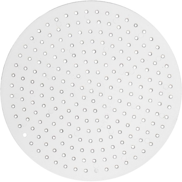 Plaque ronde pour perles à repasser Midi - Transparente - 8,5 cm - 10 pcs - Photo n°1