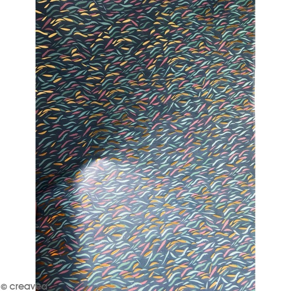 Assortiment de plastique dingue 20 x 30 cm - Transparent mat - 100 pcs - Photo n°3
