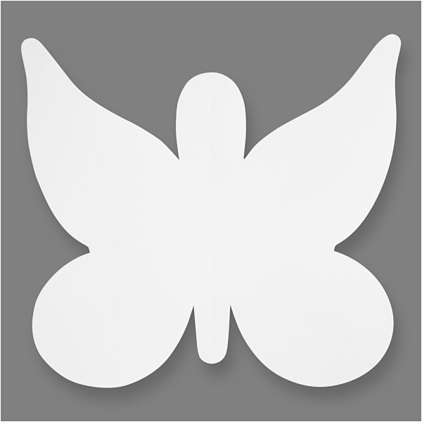 Formes à décorer - Papillon - 16 pcs - Photo n°1