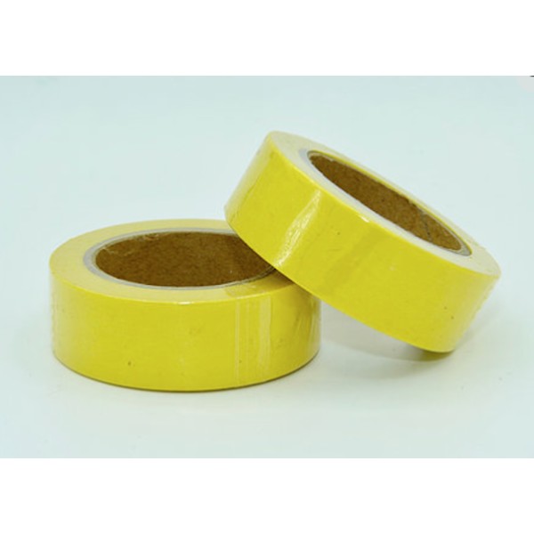 Masking tape jaune 15mm x 10m - Photo n°1