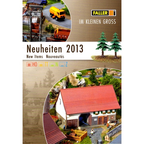 Brochure Faller - Nouveautés 2013 - Photo n°1