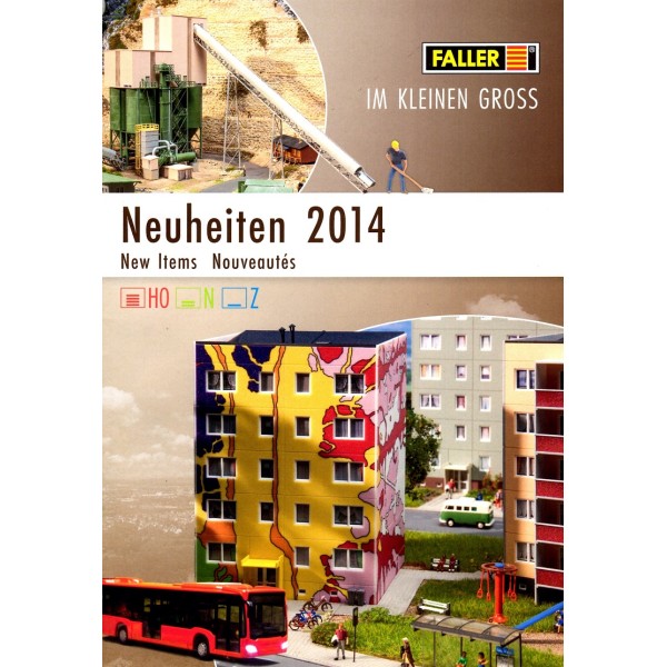 Brochure Faller - Nouveautés 2014 - Photo n°1