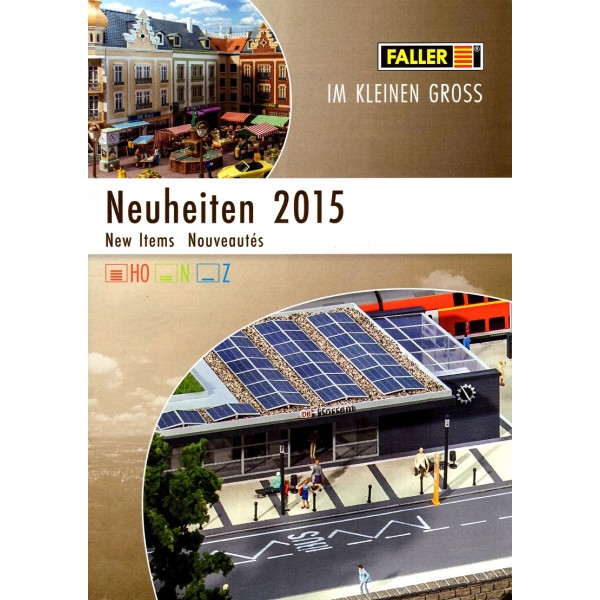 Brochure Faller - Nouveautés 2015 - Photo n°1