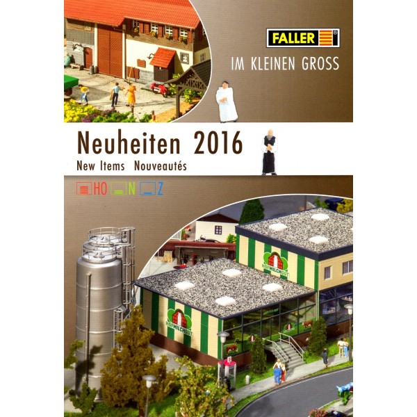 Brochure Faller - Nouveautés 2016 - Photo n°1