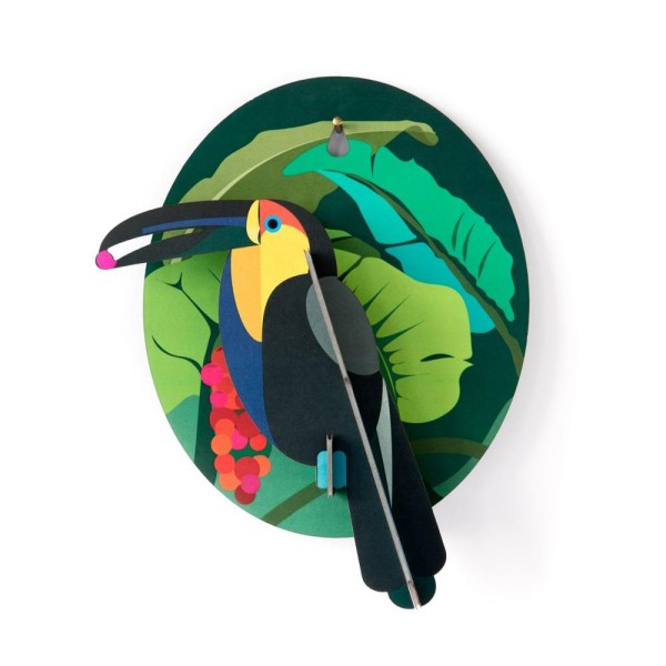 Oiseau exotique Toucan Décoration murale 3D Studioroof - Photo n°1