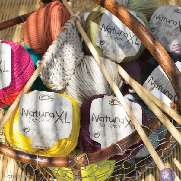 Fil DMC Natura - 50 g - Plusieurs coloris disponibles - Coton à crocheter -  Creavea