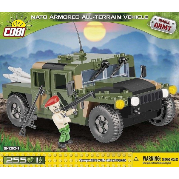 Nato armé tout terrain - 255 pièces, 1 figurine Cobi - Photo n°1