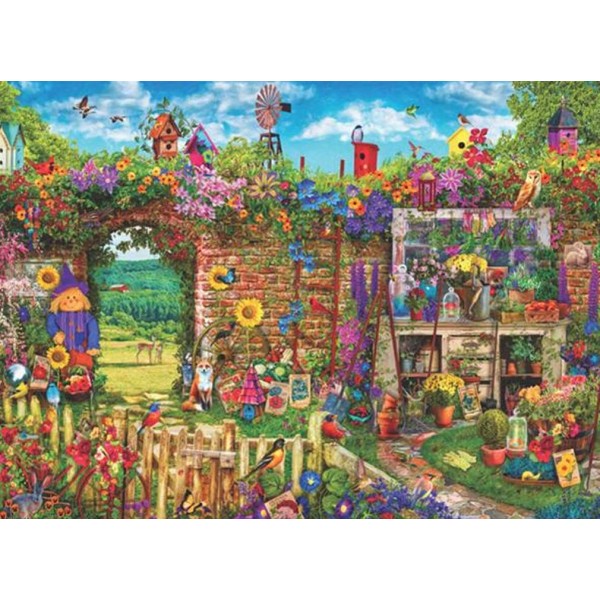 Jardin partagé - Puzzle 1000 pièces Anatolian - Photo n°1
