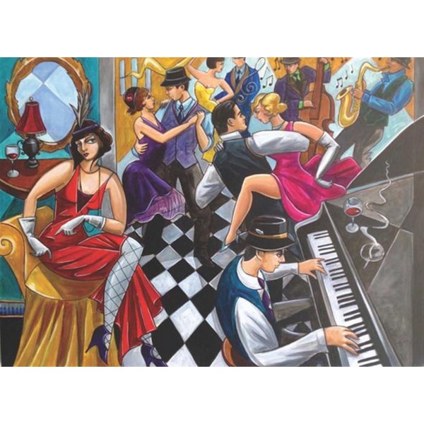 Cabaret Jazz - Puzzle 1000 pièces Anatolian - Photo n°1