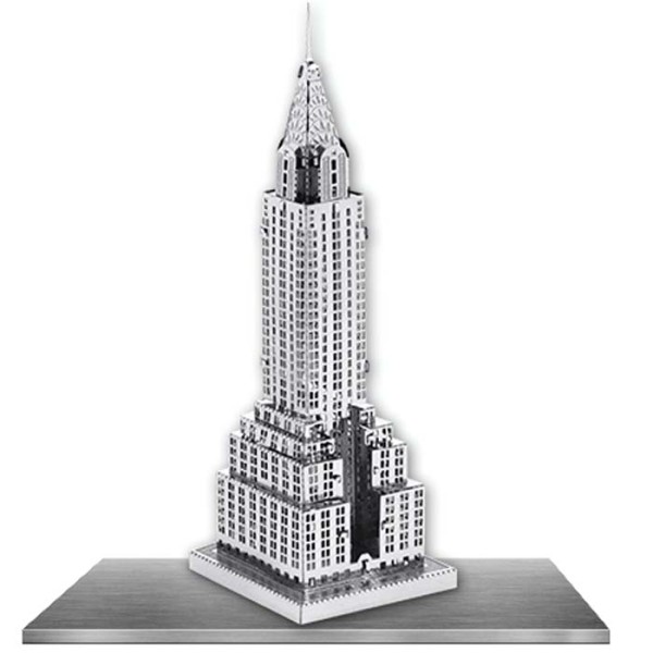 Chrysler Chrysler Building - New York -Kit métal à monter sans colle Metalearth - Photo n°1