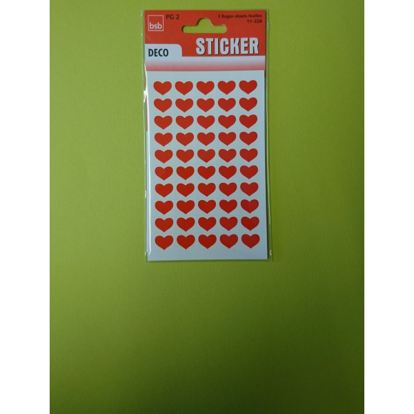 Stickers sur les coeurs - Photo n°1