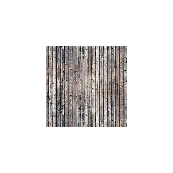 Plaque de décor, panneaux en bois foncé  - Echelle HO - Photo n°1