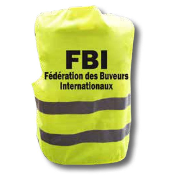 Gilet jaune humour - FBI - Photo n°1