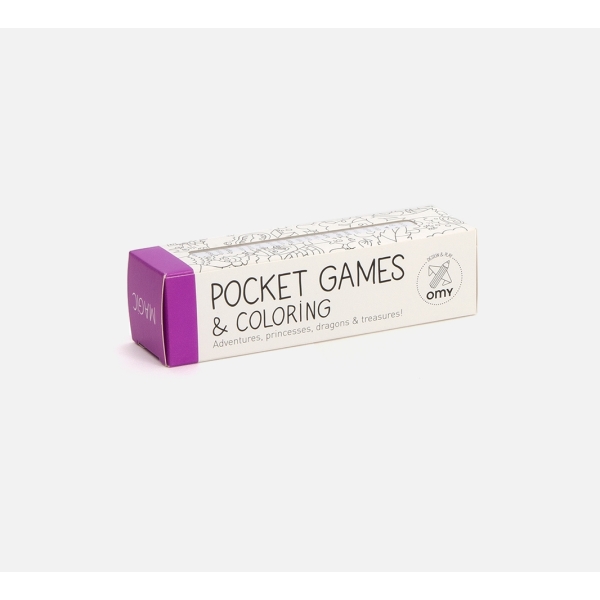 Pocket Games & Coloring Omy - thème Magic - 1m de chasse au trésor à dérouler - Photo n°1