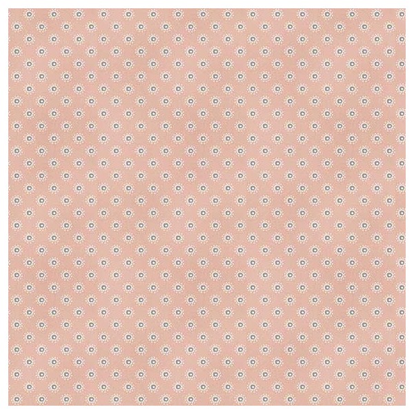 Tissu patchwork pois fantaisie fond rose - Dream de Makower Dimensions:par 10 cm - Photo n°1