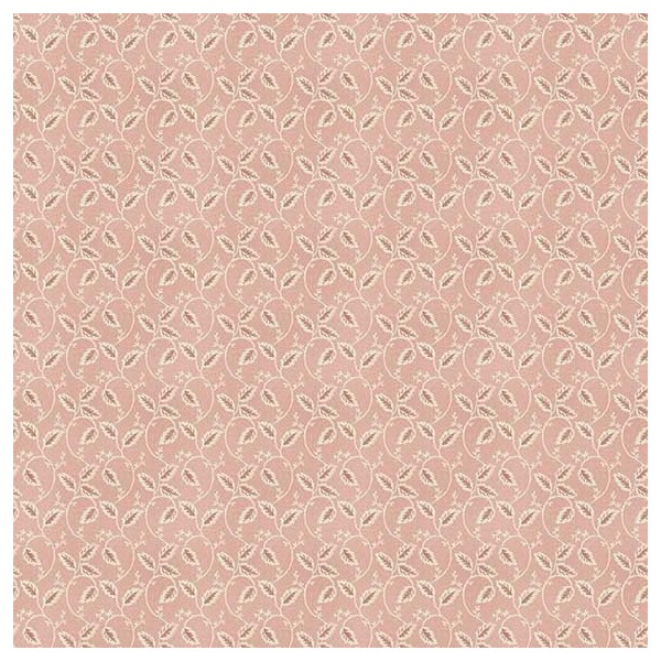 Tissu patchwork vigne fond rose - Dream de Makower Dimensions:par 10 cm - Photo n°1