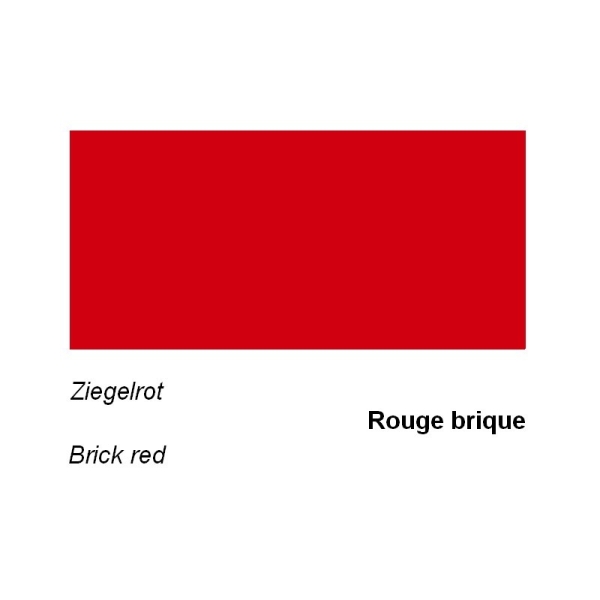 Lot de 6 Feuilles Cartonnées, Rouge brique, 50 x 70 cm, Fort grammage, Carton 300 gr m² - Photo n°1