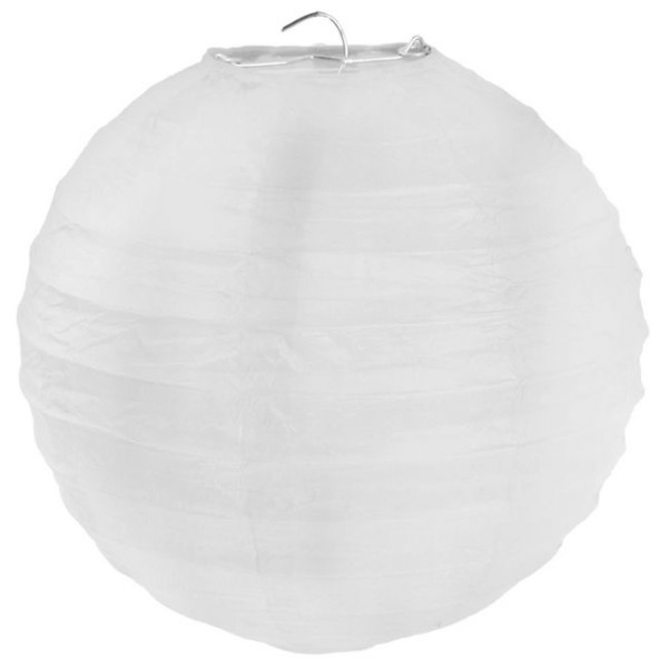 Lampion boule chinoise 50 cm Blanc - Photo n°1