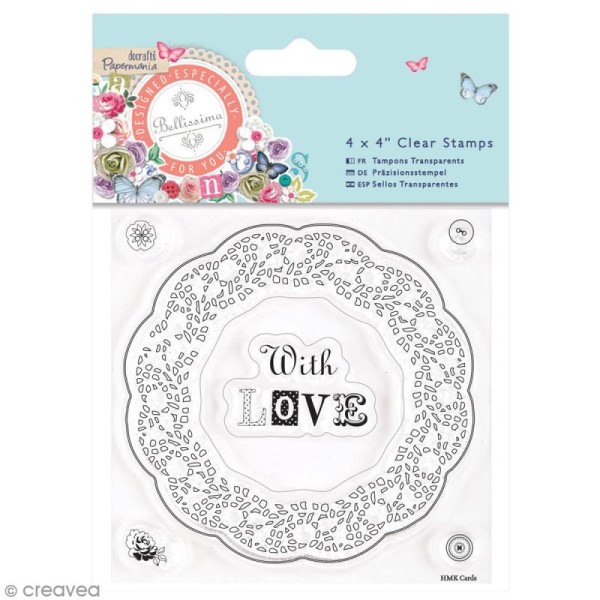Tampons clear With Love - 6 pcs - Photo n°1