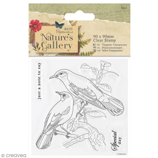 Tampons clear Nature's Gallery - 3 pcs - Photo n°1