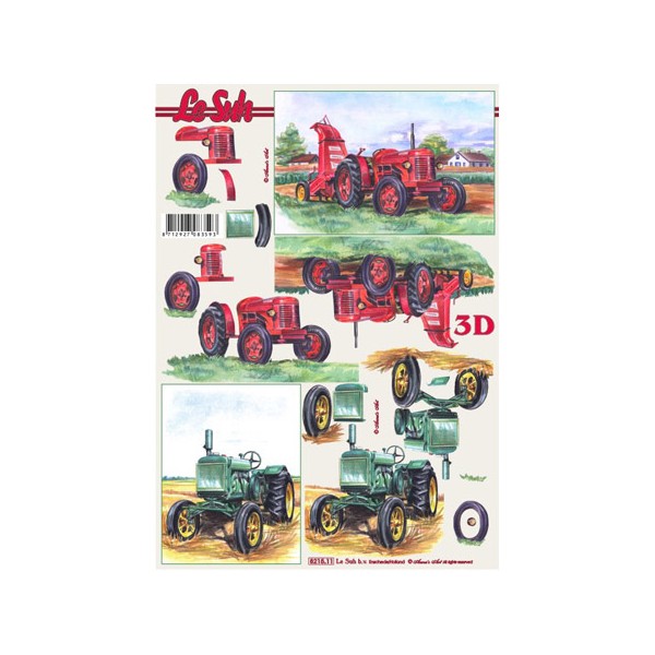 Carterie 3D A4  - Tracteurs - Photo n°1