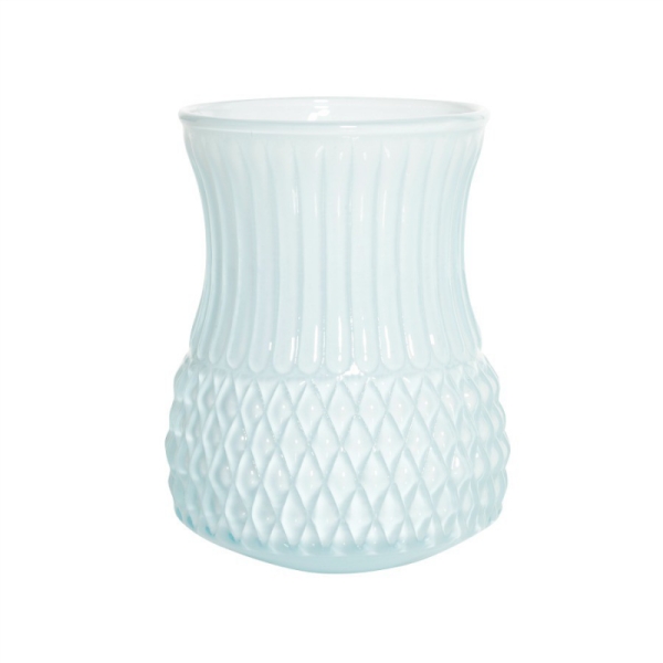 Vase verre arty opaline aqua - Photo n°1
