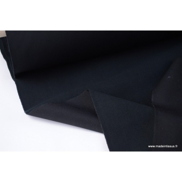 Tissu Soft shell pour imperméable noir - Photo n°1