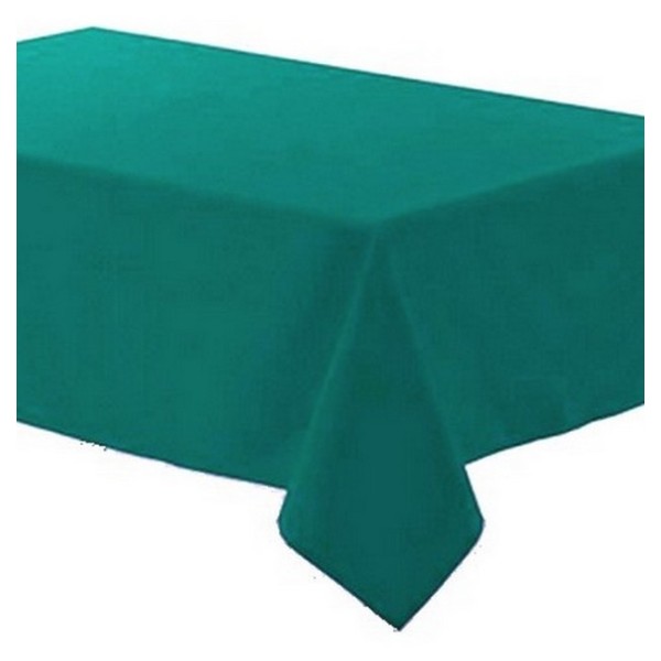 Nappe polyester 140 cm x 250 cm turquoise - Photo n°1