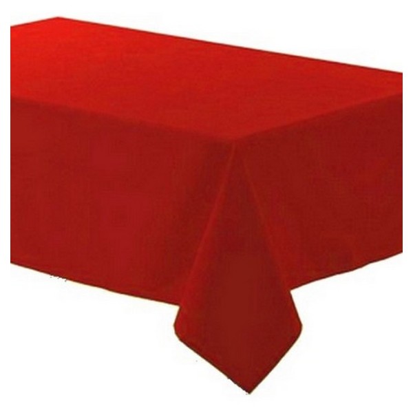 Nappe polyester 140 cm x 250 cm rouge - Photo n°1
