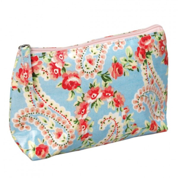 Trousse maquillage toile florale - Photo n°1