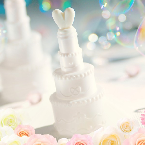 Bulles de savon wedding cake - Lot de 24 - Photo n°1