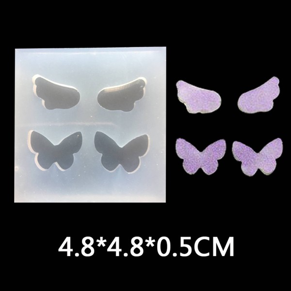 Moule Silicone Ailes Papillons  pour création Bijoux - SC0116791- - Photo n°1
