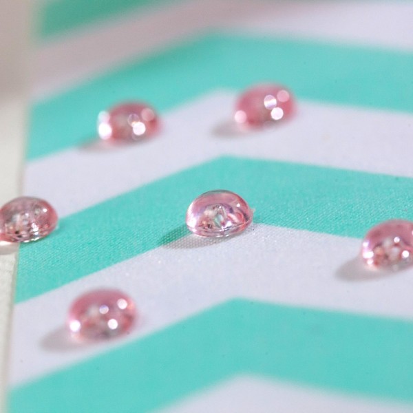 Perles de pluie rose (x300) - Photo n°2