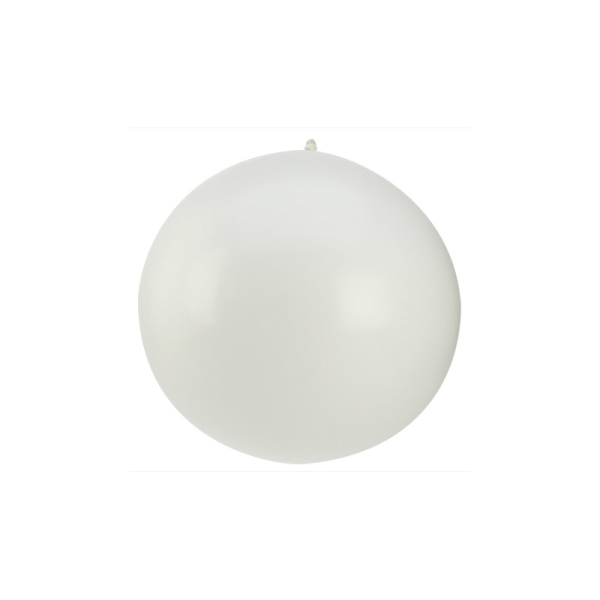 Ballon géant couleur blanche (x1) - Photo n°1