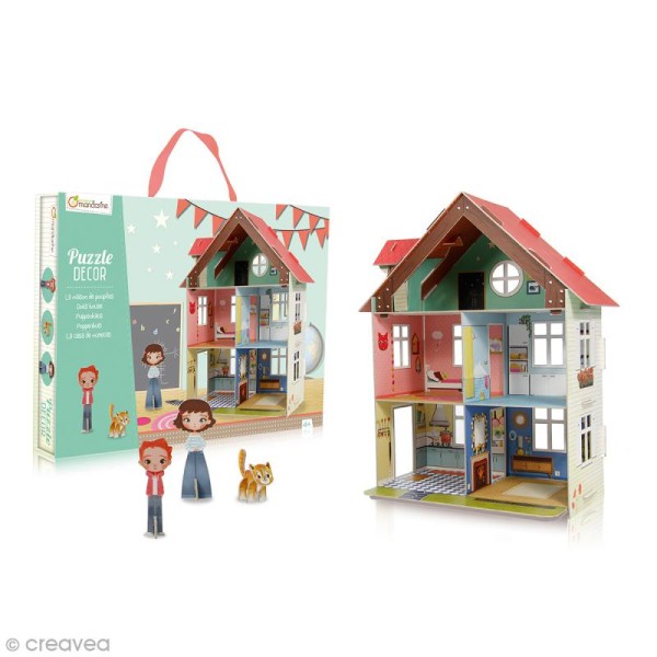 Puzzle Décor 3D - Maison de poupées - Photo n°2