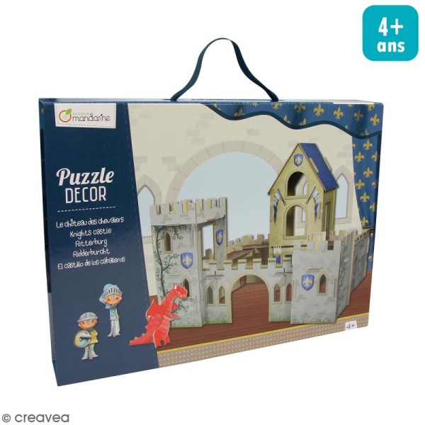 Puzzle Décor 3D - Château de chevaliers - Photo n°1