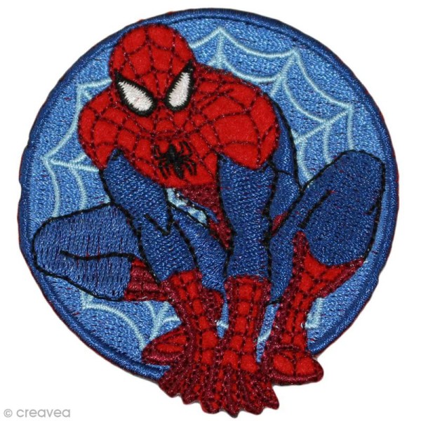 SPIDERMAN N°1-6,5 X 6,5 cm ECUSSON PATCH BRODE  thermocoll​ant 