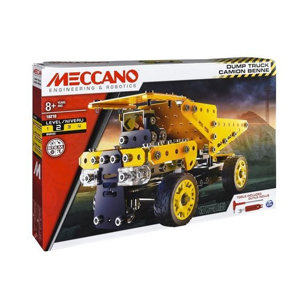 Meccano - 6042093 - Jeu de Construction - Camion Benne de Chantier - Photo n°1