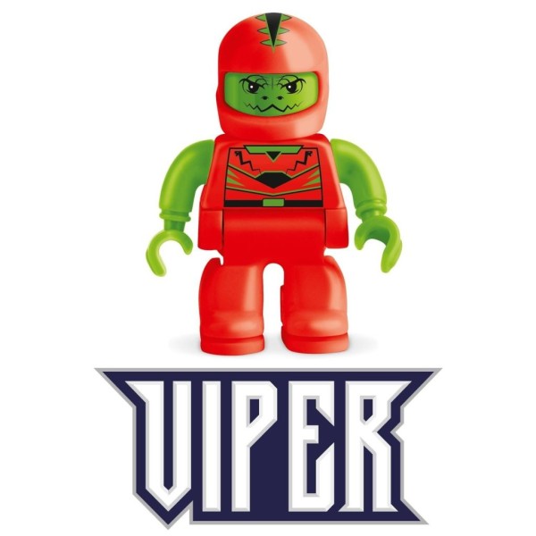 Monster Smash-ups Voiture-jouet Télécommandée Viper Rouge Ty5873b-1 - Photo n°4