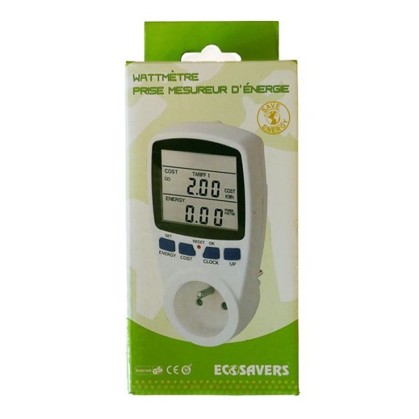 Wattmètre prise mesureur d'énergie - Photo n°1