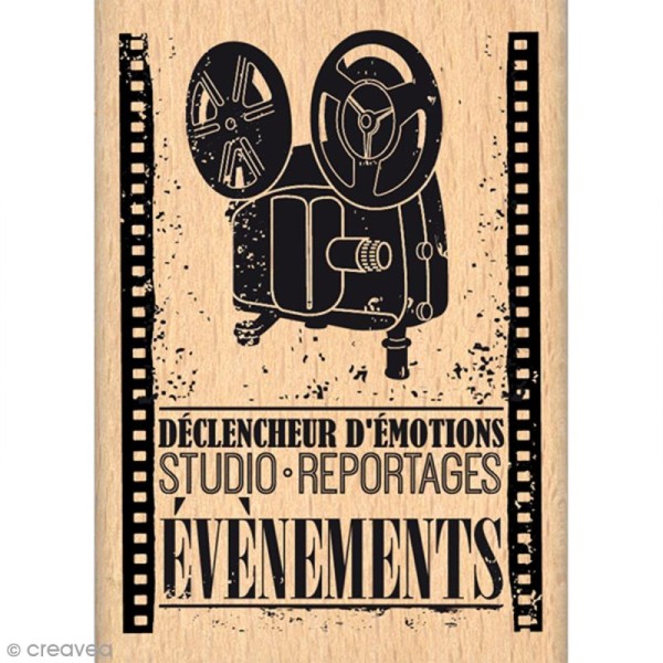Tampon Souvenirs en images - Déclencheur d'émotions - 5 x 7 cm - Photo n°1