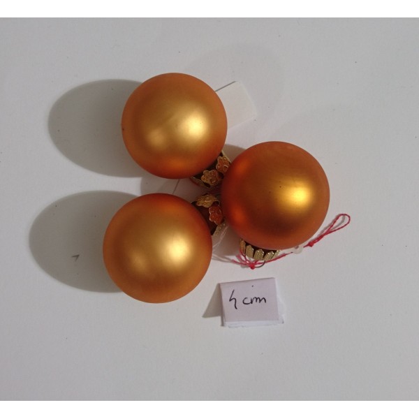 Lot de 3 boules de Noël - Photo n°1